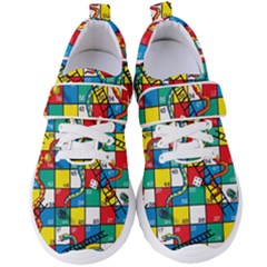 Snakes And Ladders Women s Velcro Strap Shoes by Ket1n9