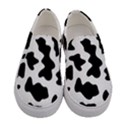 Animal-print-black-and-white-black Women s Canvas Slip Ons View1