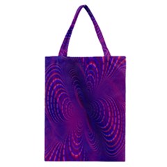 Abstract-fantastic-fractal-gradient Classic Tote Bag by Ket1n9