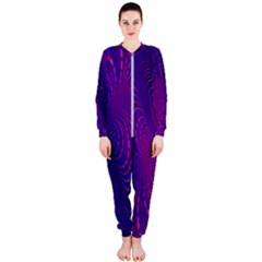 Abstract-fantastic-fractal-gradient Onepiece Jumpsuit (ladies) by Ket1n9