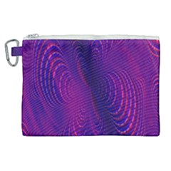 Abstract-fantastic-fractal-gradient Canvas Cosmetic Bag (xl) by Ket1n9