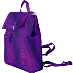 Abstract-fantastic-fractal-gradient Buckle Everyday Backpack by Ket1n9