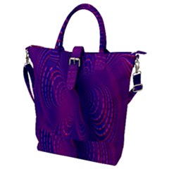 Abstract-fantastic-fractal-gradient Buckle Top Tote Bag by Ket1n9