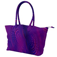 Abstract-fantastic-fractal-gradient Canvas Shoulder Bag by Ket1n9