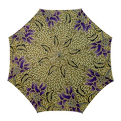 Traditional Art Batik Pattern Golf Umbrellas by Ket1n9