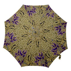 Traditional Art Batik Pattern Hook Handle Umbrellas (medium) by Ket1n9