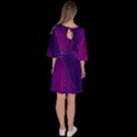 Abstract-fantastic-fractal-gradient Velour Kimono Dress View4