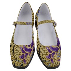 Traditional Art Batik Pattern Women s Mary Jane Shoes by Ket1n9