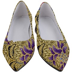 Traditional Art Batik Pattern Women s Block Heels  by Ket1n9