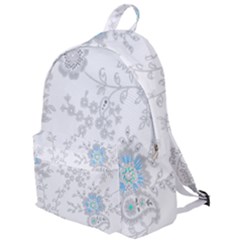 Traditional Art Batik Flower Pattern The Plain Backpack by Ket1n9