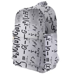 Science Formulas Classic Backpack