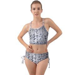 Science Formulas Mini Tank Bikini Set