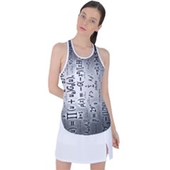 Science Formulas Racer Back Mesh Tank Top by Ket1n9