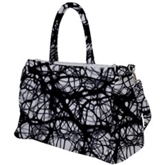 Neurons-brain-cells-brain-structure Duffel Travel Bag by Ket1n9