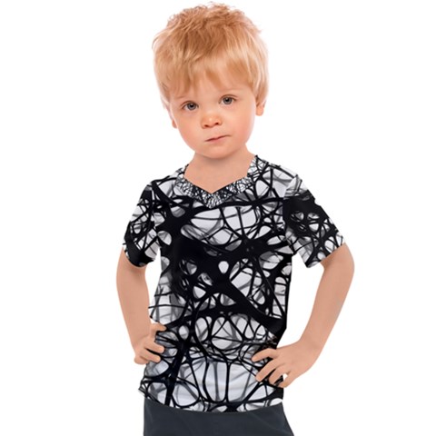 Neurons-brain-cells-brain-structure Kids  Sports T-shirt by Ket1n9