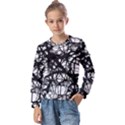 Neurons-brain-cells-brain-structure Kids  Long Sleeve T-Shirt with Frill  View1