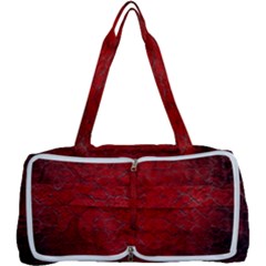 Red-grunge-texture-black-gradient Multi Function Bag by Ket1n9