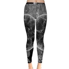 Space-universe-earth-rocket Inside Out Leggings by Ket1n9