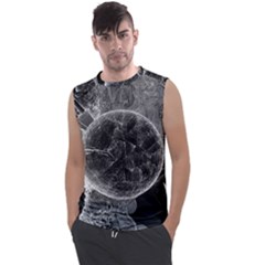 Space-universe-earth-rocket Men s Regular Tank Top by Ket1n9