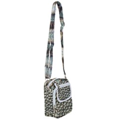 Ocean Pattern Shoulder Strap Belt Bag