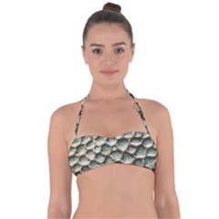 Ocean Pattern Tie Back Bikini Top by Ket1n9