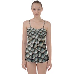 Ocean Pattern Babydoll Tankini Set by Ket1n9