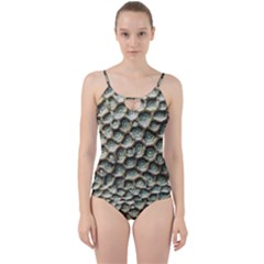 Ocean Pattern Cut Out Top Tankini Set by Ket1n9