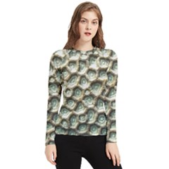 Ocean Pattern Women s Long Sleeve Rash Guard by Ket1n9