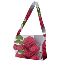 Fruit-healthy-vitamin-vegan Full Print Messenger Bag (s) by Ket1n9