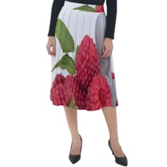 Fruit-healthy-vitamin-vegan Classic Velour Midi Skirt  by Ket1n9