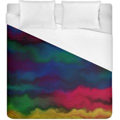 Watercolour-color-background Duvet Cover (king Size) by Ket1n9