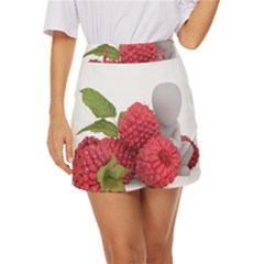 Fruit-healthy-vitamin-vegan Mini Front Wrap Skirt by Ket1n9