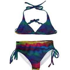 Watercolour-color-background Kids  Classic Bikini Set by Ket1n9