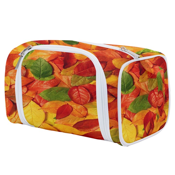 Leaves Texture Toiletries Pouch