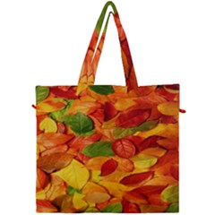 Leaves Texture Canvas Travel Bag by Ket1n9