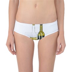 White-wine-red-wine-the-bottle Classic Bikini Bottoms by Ket1n9