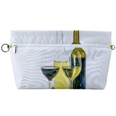 White-wine-red-wine-the-bottle Handbag Organizer by Ket1n9