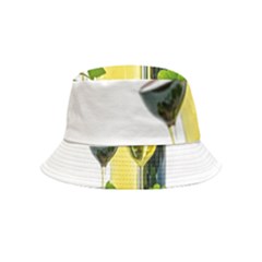 White-wine-red-wine-the-bottle Bucket Hat (kids) by Ket1n9