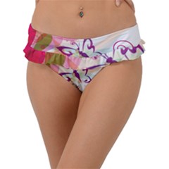 Butterfly Vector Art Frill Bikini Bottoms by Ket1n9