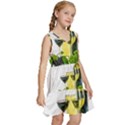 White-wine-red-wine-the-bottle Kids  Sleeveless Tiered Mini Dress View3