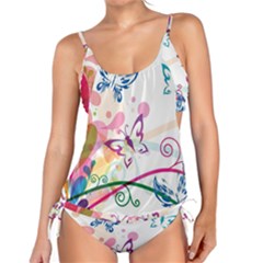 Butterfly Vector Art Tankini Set by Ket1n9