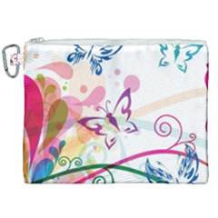 Butterfly Vector Art Canvas Cosmetic Bag (xxl) by Ket1n9