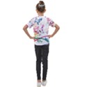 Butterfly Vector Art Kids  Mesh Piece T-Shirt View2