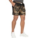 African-lion-mane-close-eyes Men s Runner Shorts View2