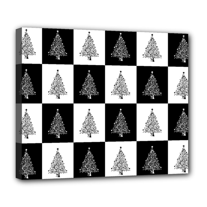 Christmas Tree Xmas Tree Deluxe Canvas 24  x 20  (Stretched)