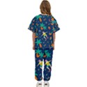 Colorful Funny Christmas Pattern Kids  T-Shirt and Pants Sports Set View4