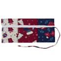 Flat Design Christmas Pattern Collection Art Roll Up Canvas Pencil Holder (S) View2