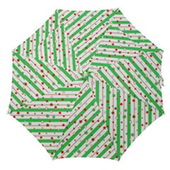 Christmas Paper Stars Pattern Texture Background Colorful Colors Seamless Straight Umbrellas by Ket1n9