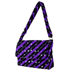 Christmas Paper Star Texture Full Print Messenger Bag (s) by Ket1n9