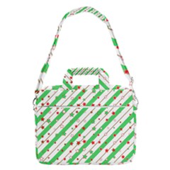 Christmas Paper Stars Pattern Texture Background Colorful Colors Seamless Macbook Pro 16  Shoulder Laptop Bag by Ket1n9